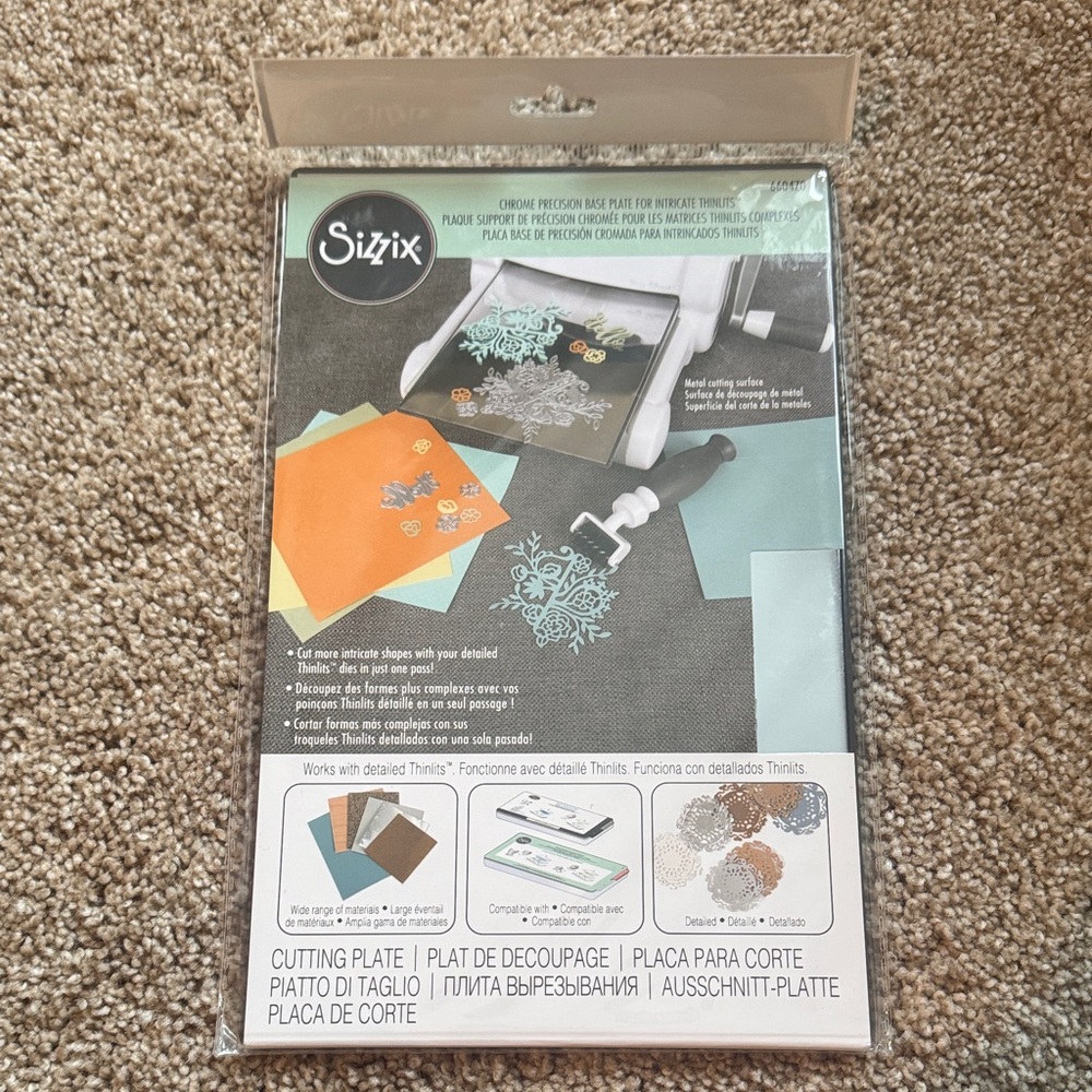 Sizzix Bigshot Chrome Precision Base Plate